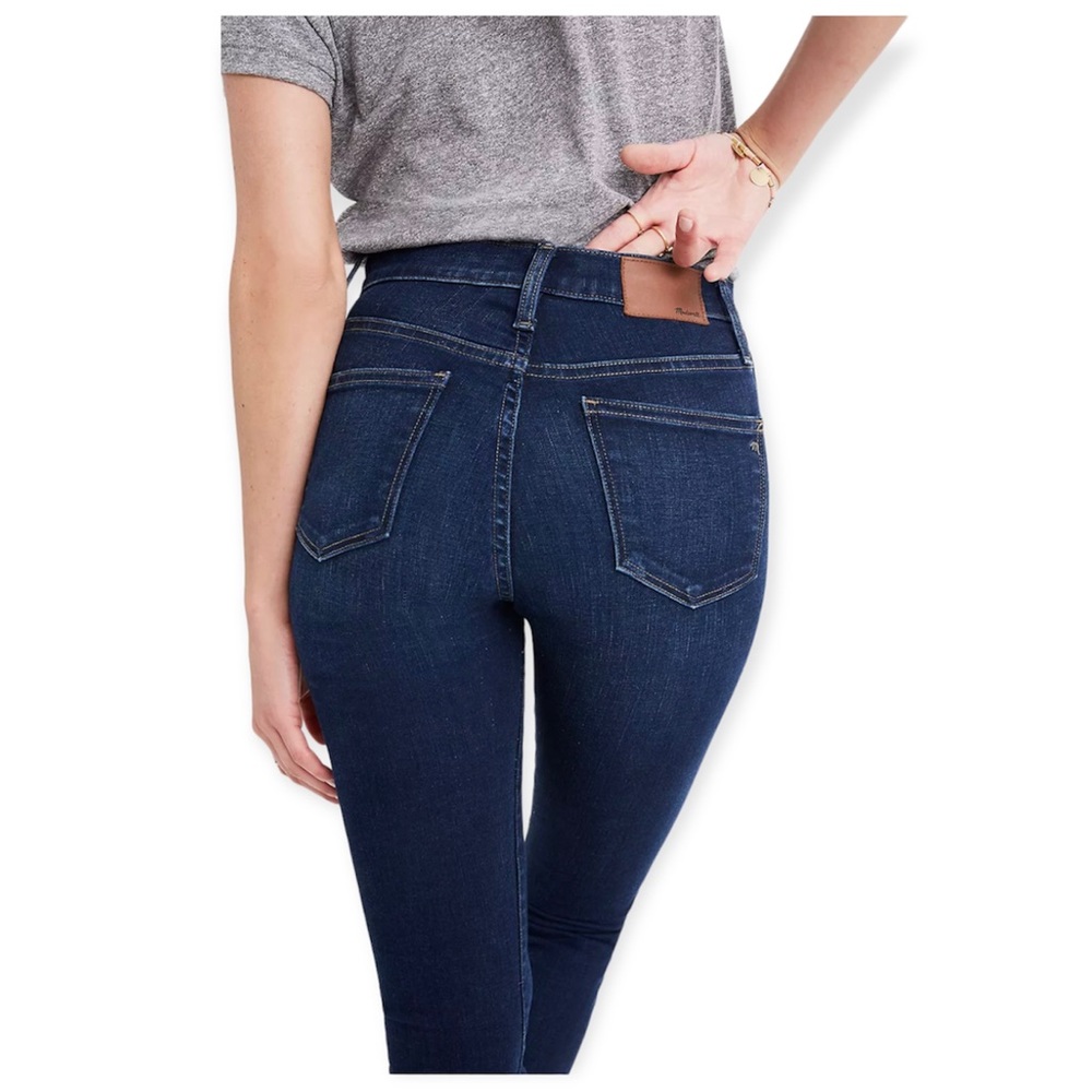 Madewell 10” High-Riser Cropped Skinny Skinny Jeans